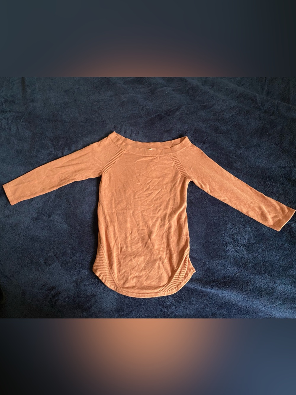 Maurices Women's Lightweight Boatneck Top in Rust